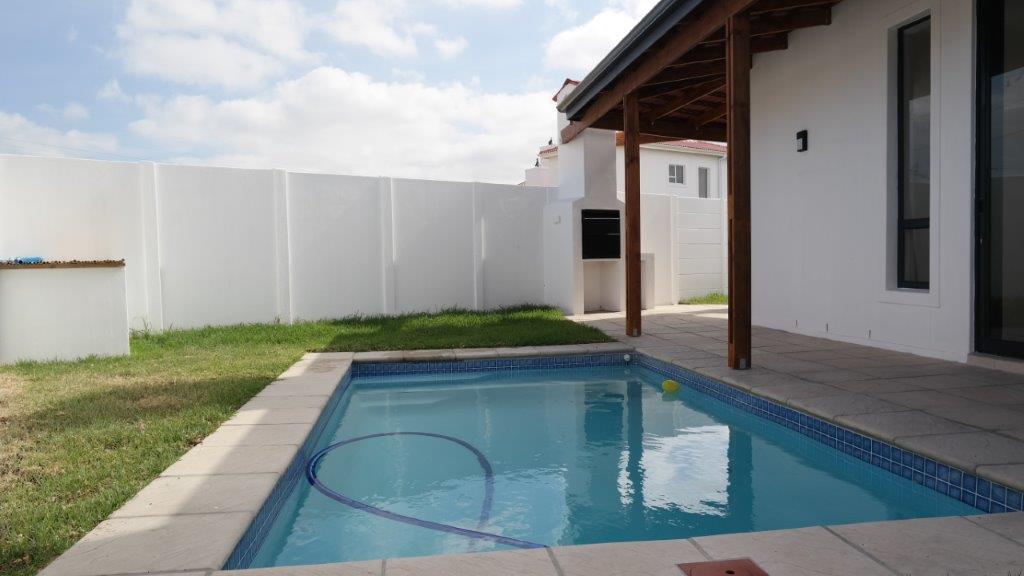 View of the Pool and Braai