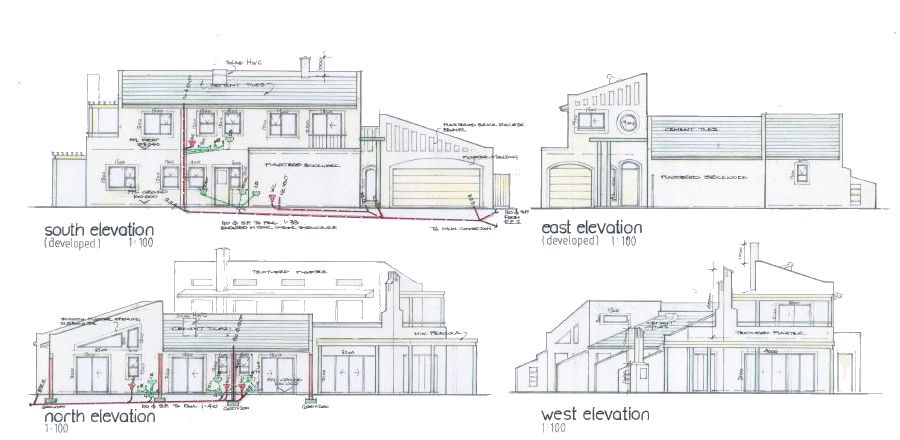 Floor Plan Elevations - 43 Dorking Crescent, Parklands North, 7441, Cape Town